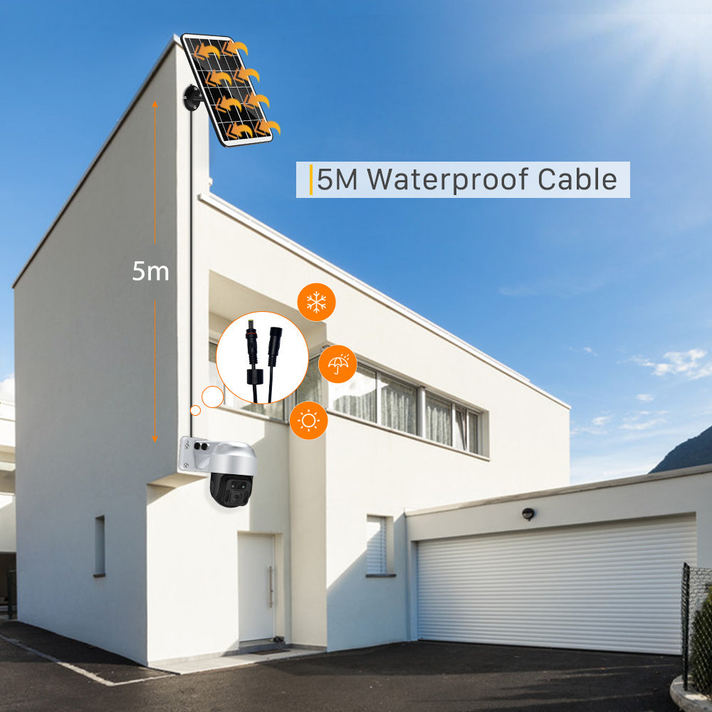 Solar Powered Wireless WiFi Camera